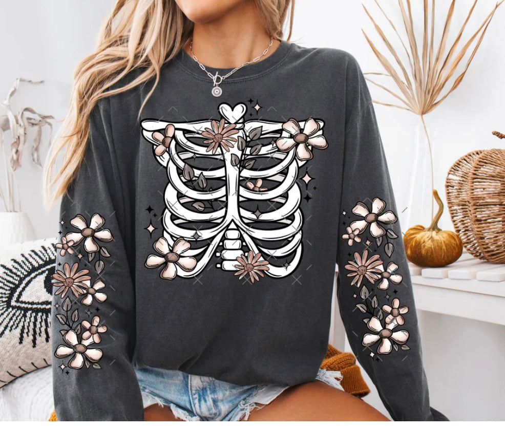 Heart Skelly with 2 sleeves