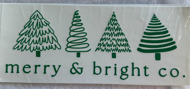 Merry & Bright Co. Doodle Trees