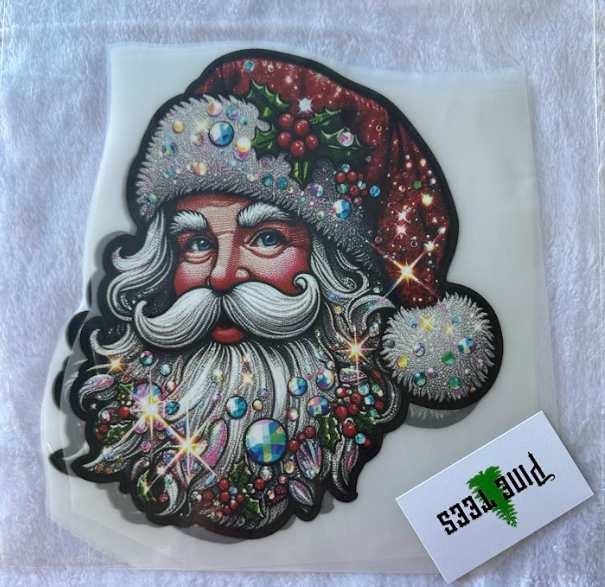 Rhinestone Santa