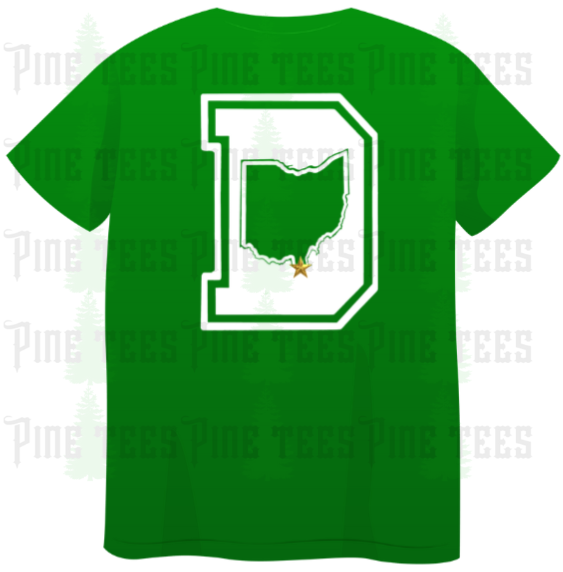 Fairland D Front & Back Print - White
