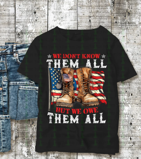 We Don't Know Them All, But We Owe Them All