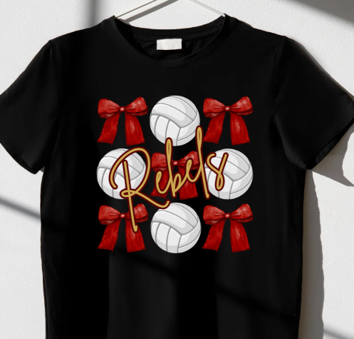 Rebels Volleyballs & Bows