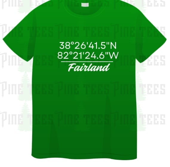 Coordinates to Fairland's Stadium