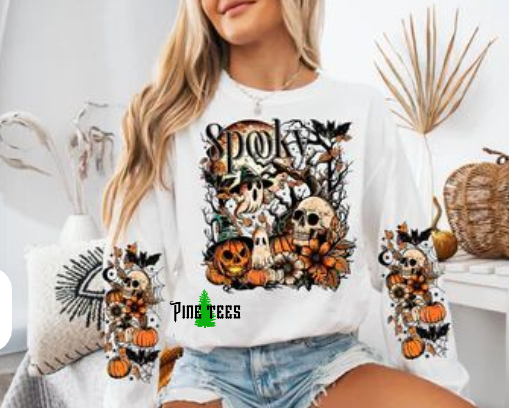 Spooky with 2 sleeves