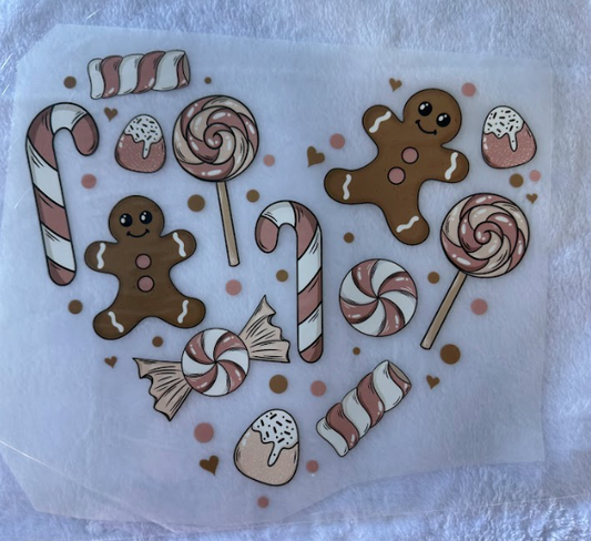Gingerbread Heart Collection