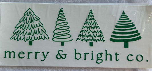 Merry & Bright Co. Doodle Trees