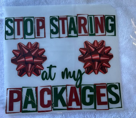 Stop Staring at my Packages