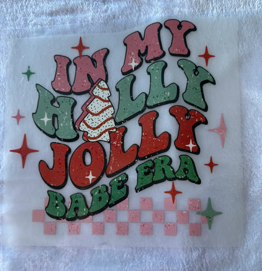In My Holly Jolly Babe Era