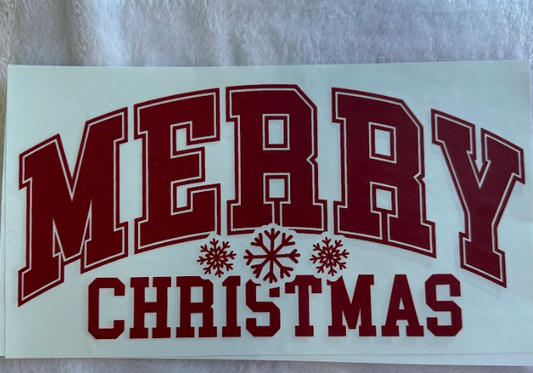 Merry Christmas - Red