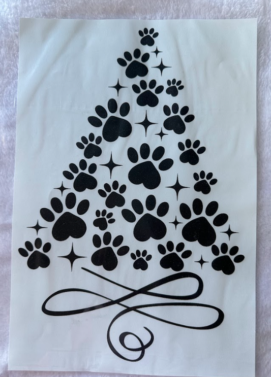 Paw Print Tree
