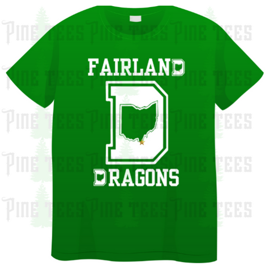 Fairland Dragons D with Star - White