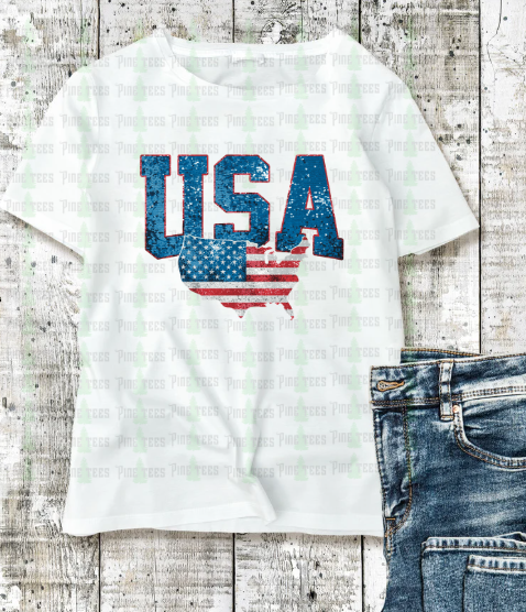USA (Faux Sequins)