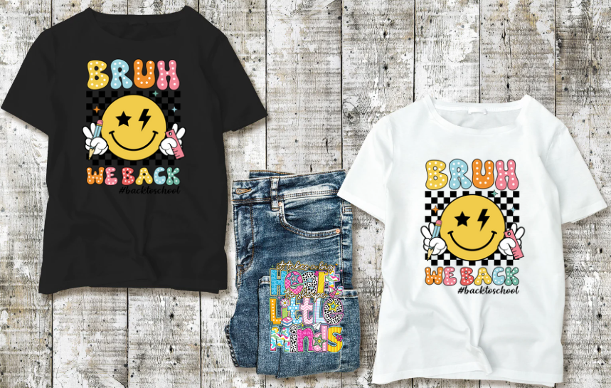 Back to School: Bruh We Back Smiley