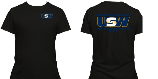 USW Local 40 - Blue Text